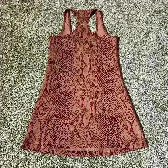 Lululemon Cool Racerback Desert Snake Bark Berry Multi Yoga Stretch Size 0 - Picture 7 of 8